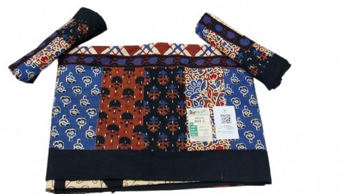 BEDSHEET JAIPUR PRINTED 72X100 2 PILLOW COVER